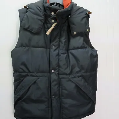 H&M L.O.G.G. SZ L Label Of Graded Goods Women's Black Puffer Vest Lined Coat   • $14.99