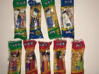 Lot Of 9 DISNEY Mickey Mouse And Friends PEZ Dispensers (NO DOUBLES) New Sealed • $19.99