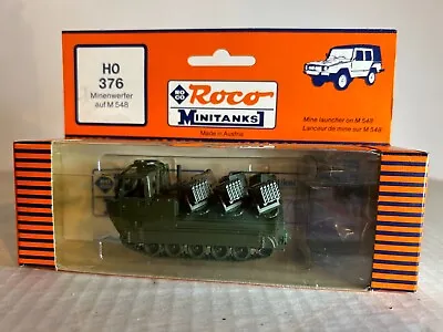 ROCO #376  Mine Launcher On M548 Tracked Vehicle  Olive    H.O. 1:87 • $29.99