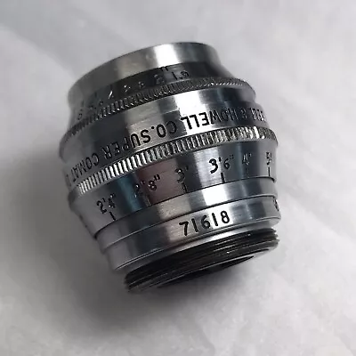 Bell & Howell Super Comat 1 Inch F/1.9 C Mount Cine Lens 16mm Movie Camera Cooke • $75