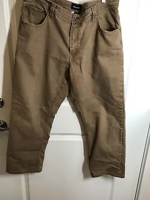 Marmot Jeans Mens 38 Brown Denim Casual Hike Outdoor Chore Workwear Utility • $23.90