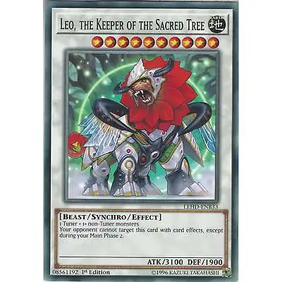 Yu-Gi-Oh Leo The Keeper Of The Sacred Tree - LEHD-ENB33 Common Card 1st Edition • £0.99