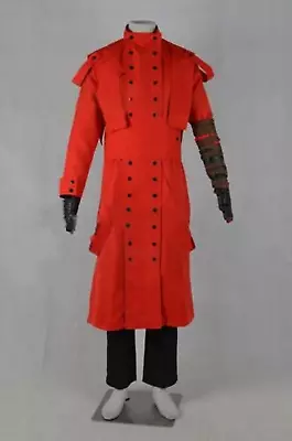 Trigun The Humanoid Typhoon Vash The Stampede Red Outfit Cosplay Costume • $32.86