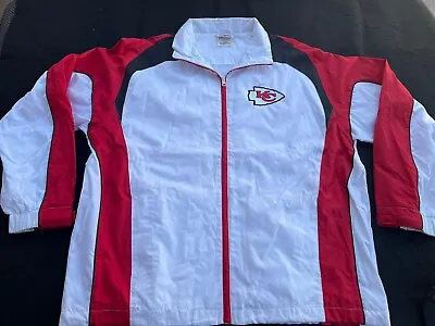 NFL Apparel Kansas City Chiefs Full Zip Track Jacket Men’s Size X-Large *NEW* • $55