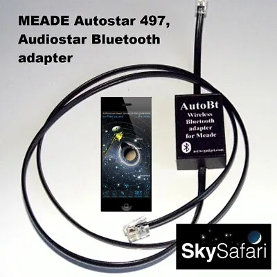 AutoBT - Bluetooth Adapter For MEADE Autostar 497 Audiostar • $55