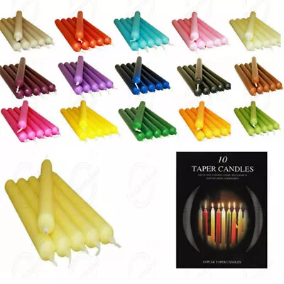 Colourful Dinner Candles Long Run Line Light Candle • £5.39