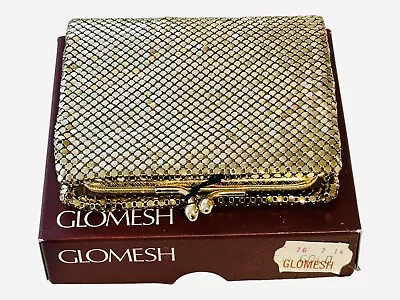 Vintage Gold Glomesh Purse/Wallet With Box And Tag Vintage • $120