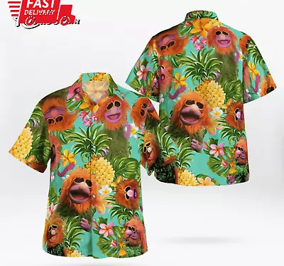 HOT The Muppet Mahna Mahna Pineapple Tropical 3D HAWAII SHIRT  US Size Christmas • $29.96