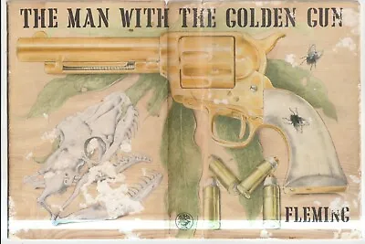 Antiquarian the Man Ith The Golden Gun  Ian Fleming  1965 1st Ed james Bond • $183.60