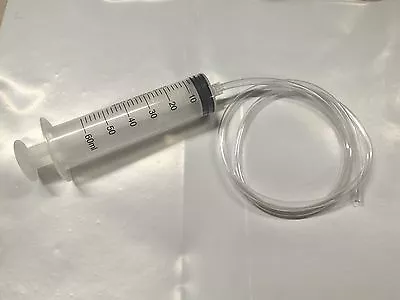Large Plastic 60ml Syringe + FREE 80cm (31in) Plastic Tubing • $7.40