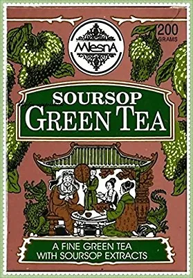 Mlesna Pure Ceylon Soursop Green Loose Tea  (200g) Box • $21.10