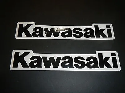 Two Kawasaki Universal Tank Swingarm Fork Fender Stickers Decals ZX Ninja ZX11 • $7.99