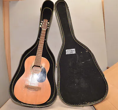 Crafter AD3T Vintage Acoustic Guitar & Case Collectible Musical Instrument J7 • $149.99