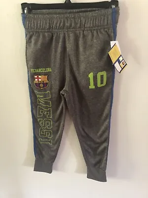 FC Barcelona Messi Youth Small Polyester Athletic Pants. Brand New ⚽️! • $29.99