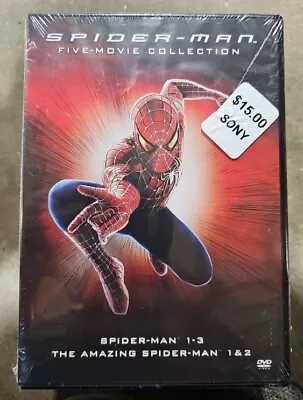 Spider-Man: Five-Movie Collection (DVD 2015 Widescreen) Free Shipping! • $9.99