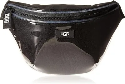 Ugg Nasha Belt Bag Fanny Pack Clear Black Sherpa New Sealed • $99.99