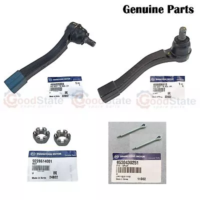 $174.55 • Buy GENUINE SsangYong Rexton SUV 2002-2012 Steering Rack Tie Track Rod End LH RH Kit