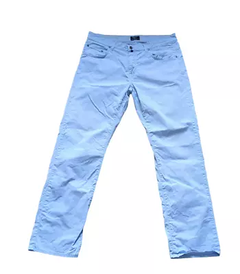 Gant Jason Reg Fit Straight Leg Sky Blue Chinos - W34 L32 • £24.95