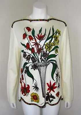 Vintage Mr. Dino Floral Long Sleeve Top Size 14 • $120