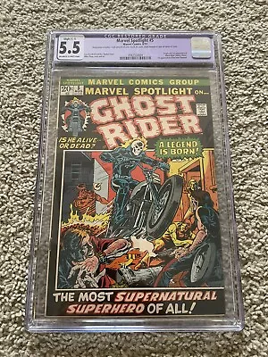 Marvel Spotlight 5 CGC 5.5 Restored 1st Appearance Of Ghost Rider • $1000