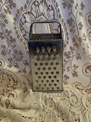 Vintage Bromwell Box Cheese Grater 4 Sided 119 Michigan Indiana USA • $11.65