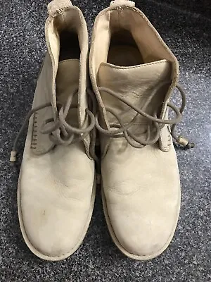 H.s. Trask Calderwood Chukka Boots Men's 13 M Beige Leather • $25