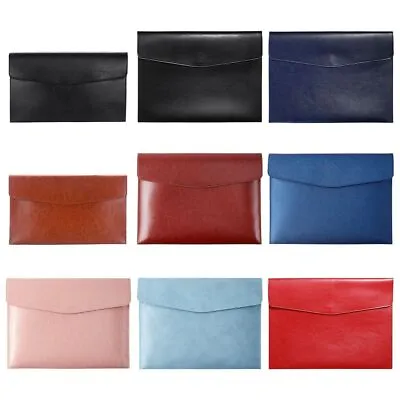 School Office Supplies Briefcase Document Bag Leather File Folder File Bag • $10.47