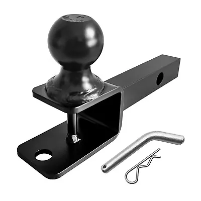 1-1/4  Solid Shank 3 In 1 ATV UTV Multi Hitch Mount With 2 Inch Ball Hitch • $31.99