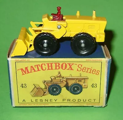 Matchbox / 43 Aveling Barford Tractor Shovel In Type D-2 Box • £29.99