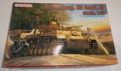 Dragon 1/35 German Panzer III Ausf. H Tank *SCRATCH AND DENT KIT* (G34) • $30
