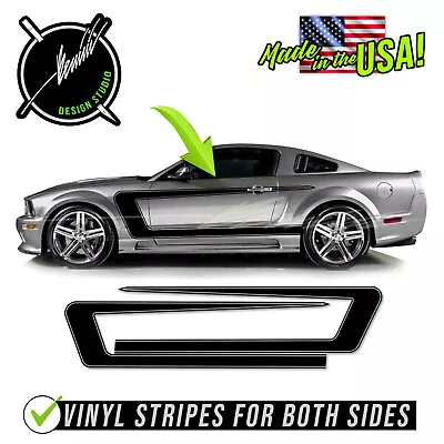 Side C Stripe Graphics -Fits 2005 2006 2007 2008 2009 Ford Mustang  • $59.99