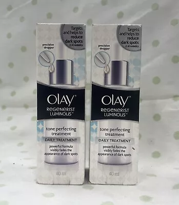 $49.95 • Buy 2x Olay Regenerist Luminous Daily Treatment 40ml - New