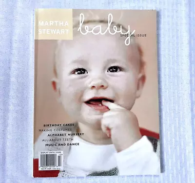 MARTHA STEWART Baby Magazine Back Issue - SPECIAL ISSUE - Fall 2001 • $5.99