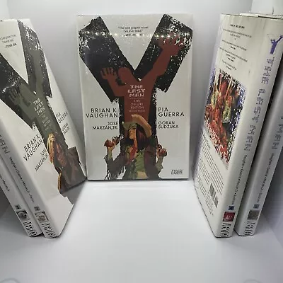 Y: The Last Man Deluxe Edition Hardcover 1-5 Complete Set Vertigo Sealed 235 • $149.99