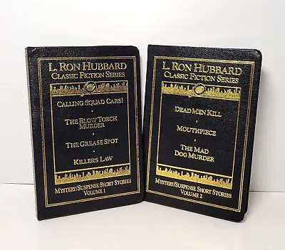 L. Ron Hubbard Classic Fiction Series: Mystery/Suspense Short Stories Vols 1 & 2 • $16.89