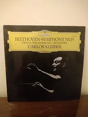 £16.47 • Buy BEETHOVEN - SYMPHONY NO 5 LP, Vienna P/O, Carlos Kleiber, DG 2530 516