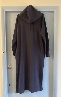 COS Long Hoodie Sweatshirt Dress UK M Grey • £25