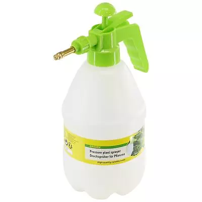 2L Garden Pressure Spray Bottle Hand Pump Plant Water Sprayer Plant Mister • £6.29