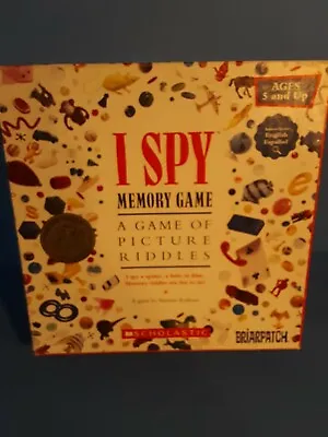 I Spy Memory Game A Game Of Picture Riddles BriarPatch Scholastic • $15