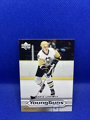 2004-05 UD Young Guns Retro Mario Lemieux Rookie Pittsburgh Penguins Recrue #189 • $218.57