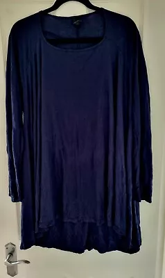 £4.99 • Buy Yong Kim Navy Tunic Size 16