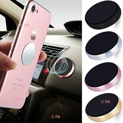 Magnetic Car Phone Holder Replacement Plates Set Mobile Spare Metal Plate UK • £3.10