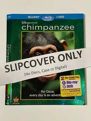 ** SLIPCOVER ONLY** Disneynature Chimpanzee Blu-ray (Disney) • $3