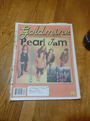 GOLDMINE Magazine: 1993 PEARL JAM. GM24 • $4.99