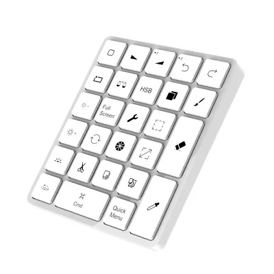 FUNKING Bluetooth Keypad Backlight Procreate Drawing Mini Keyboard For IPAD • $38.99