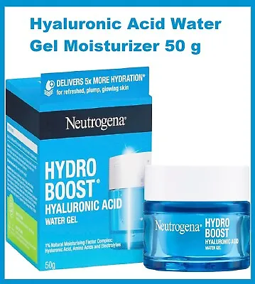 Neutrogena Hydro Boost Hyaluronic Acid Water Gel Moisturizer 50 G White • $21.79