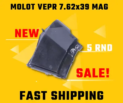 Molot Vepr 7.62 X 39 5 Round Magazine - NEW And Rare • $29.99