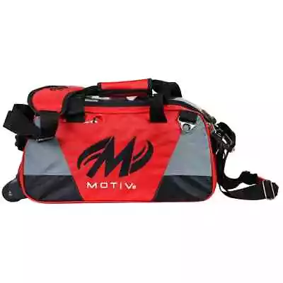 Motiv Ballistix Fire Red 2 Ball Tote Bowling Bag • $69.95