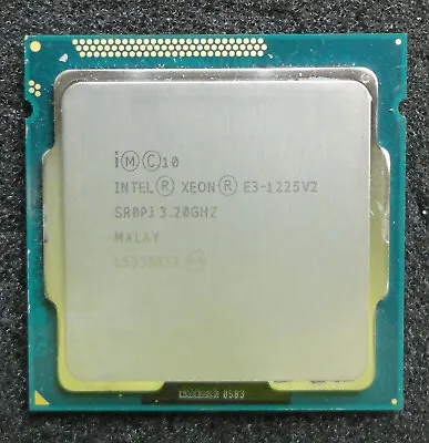 Intel Xeon SR0PJ E3-1225V2 3.20GHz 8M Cache Socket 1155 Quad Core Processor CPU • £8.99