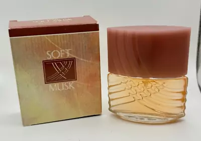 Vintage Avon Soft Musk Perfume Cologne Spray  1.5 Oz. New In Box FREE Shipping • $19.99